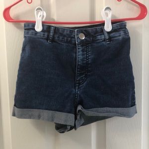 high waist shorts
